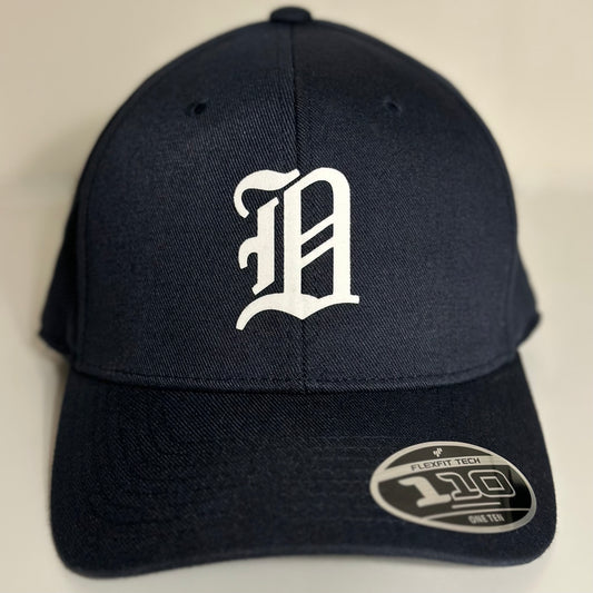 Detroit Flexfit Pro-Formance Baseball Cap (Dark Navy)