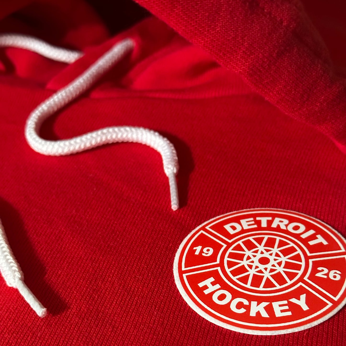Detroit Hockey Red Hoodie