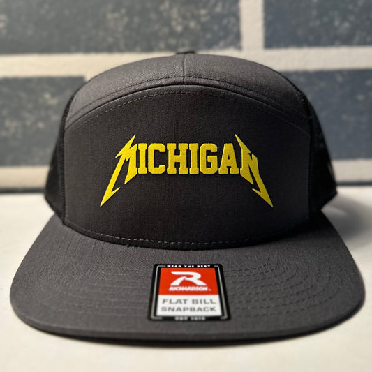 Michigan Maize & Charcoal Hat