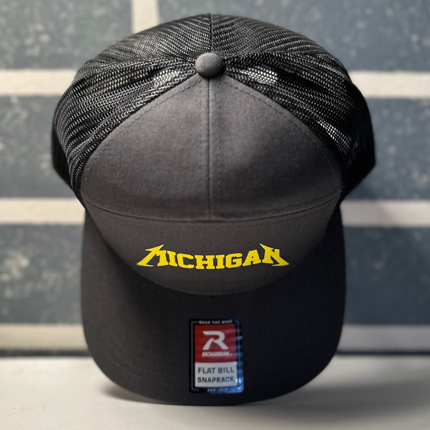 Michigan Maize & Charcoal Hat