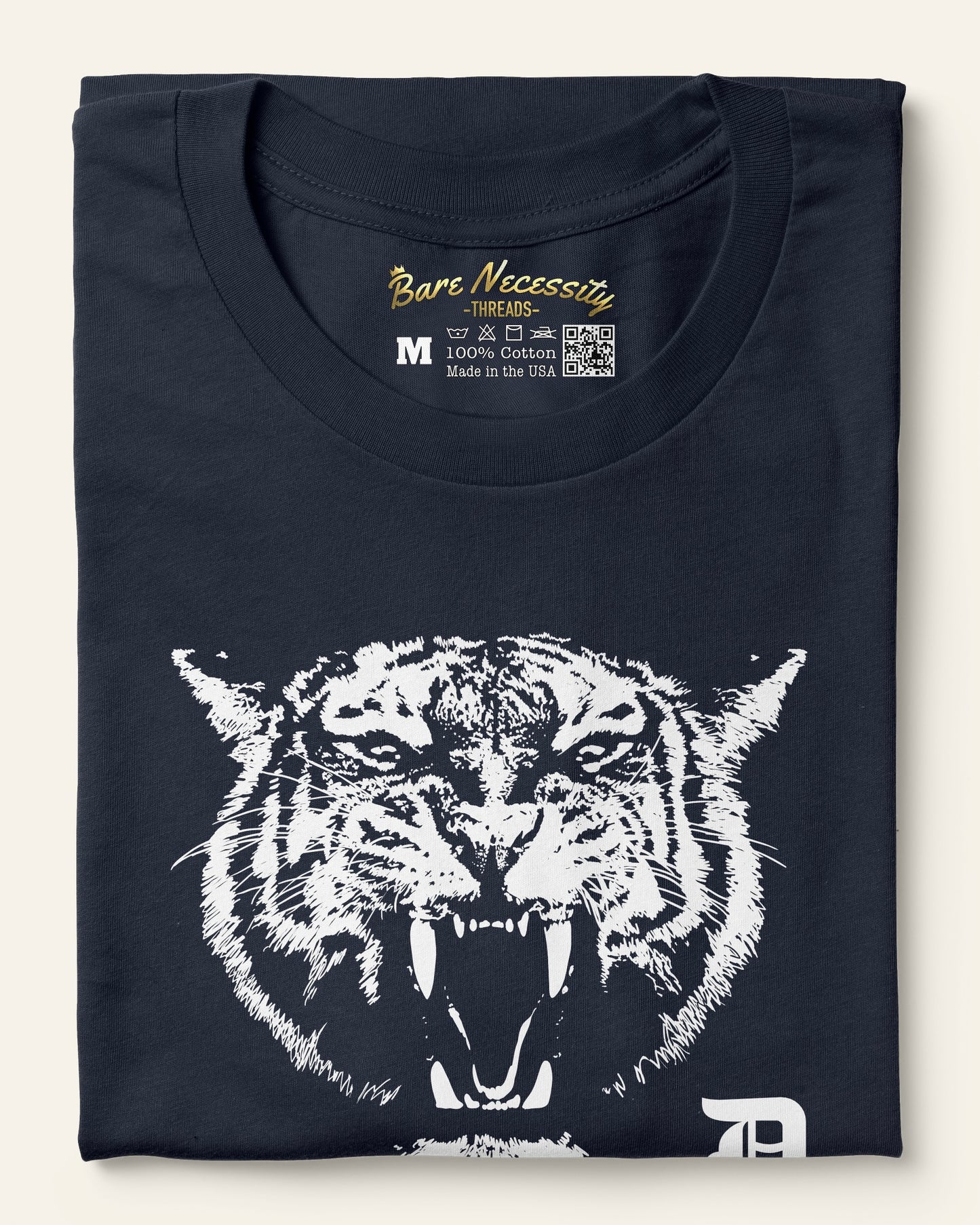 White Tiger Baseball T-Shirt