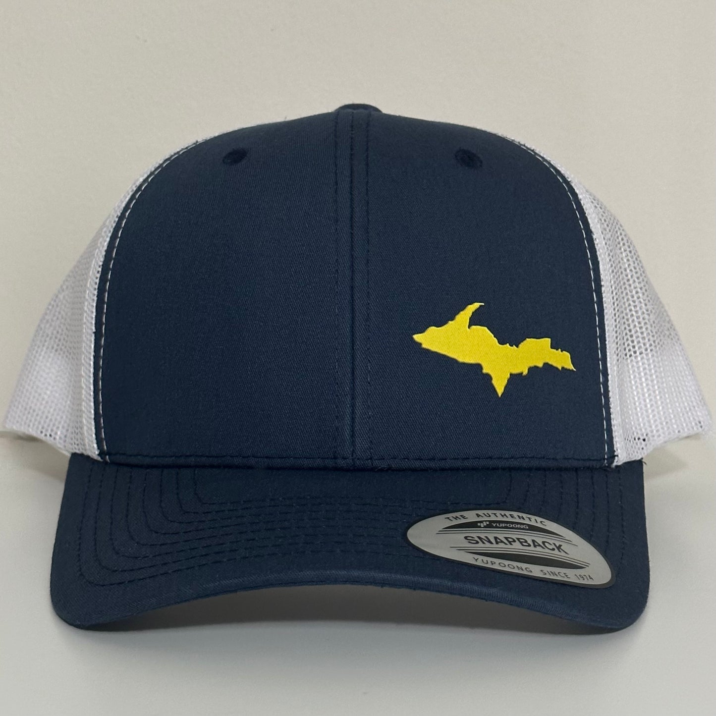 Michigan U.P. "Maize and Blue" Trucker Hat