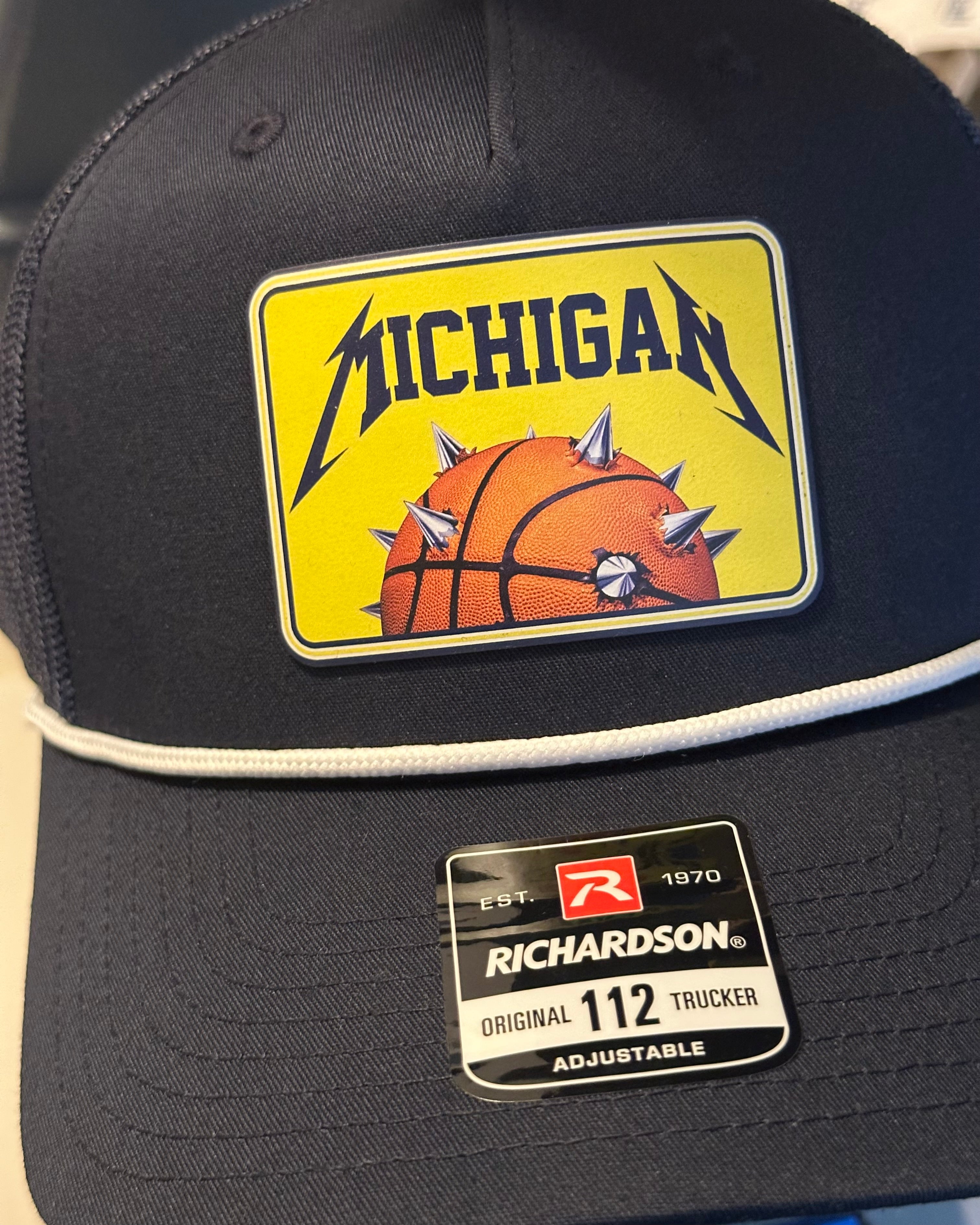 Michigan Basketball - Navy Rope Hat