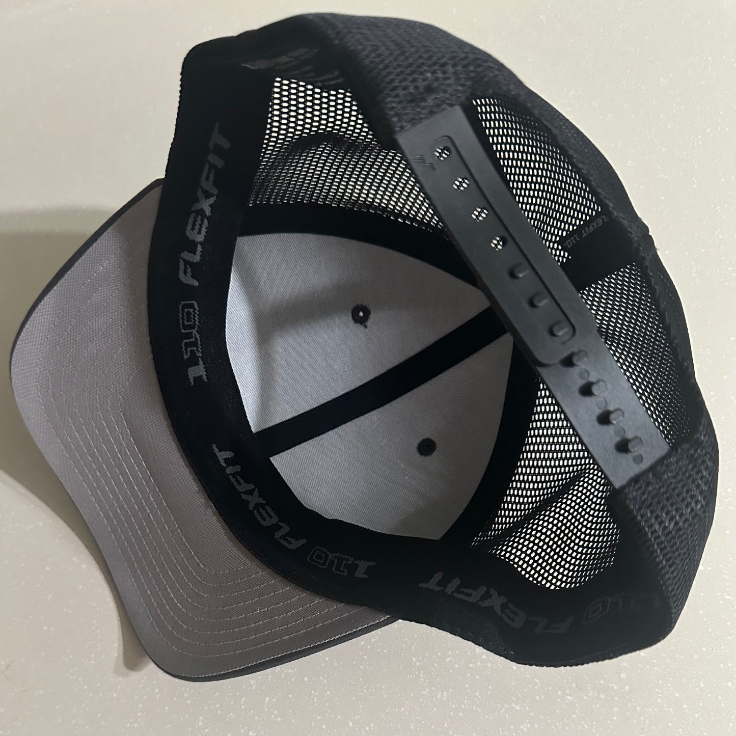 Turf Nerds Podcast - Charcoal & Black Flexfit 110 Snapback