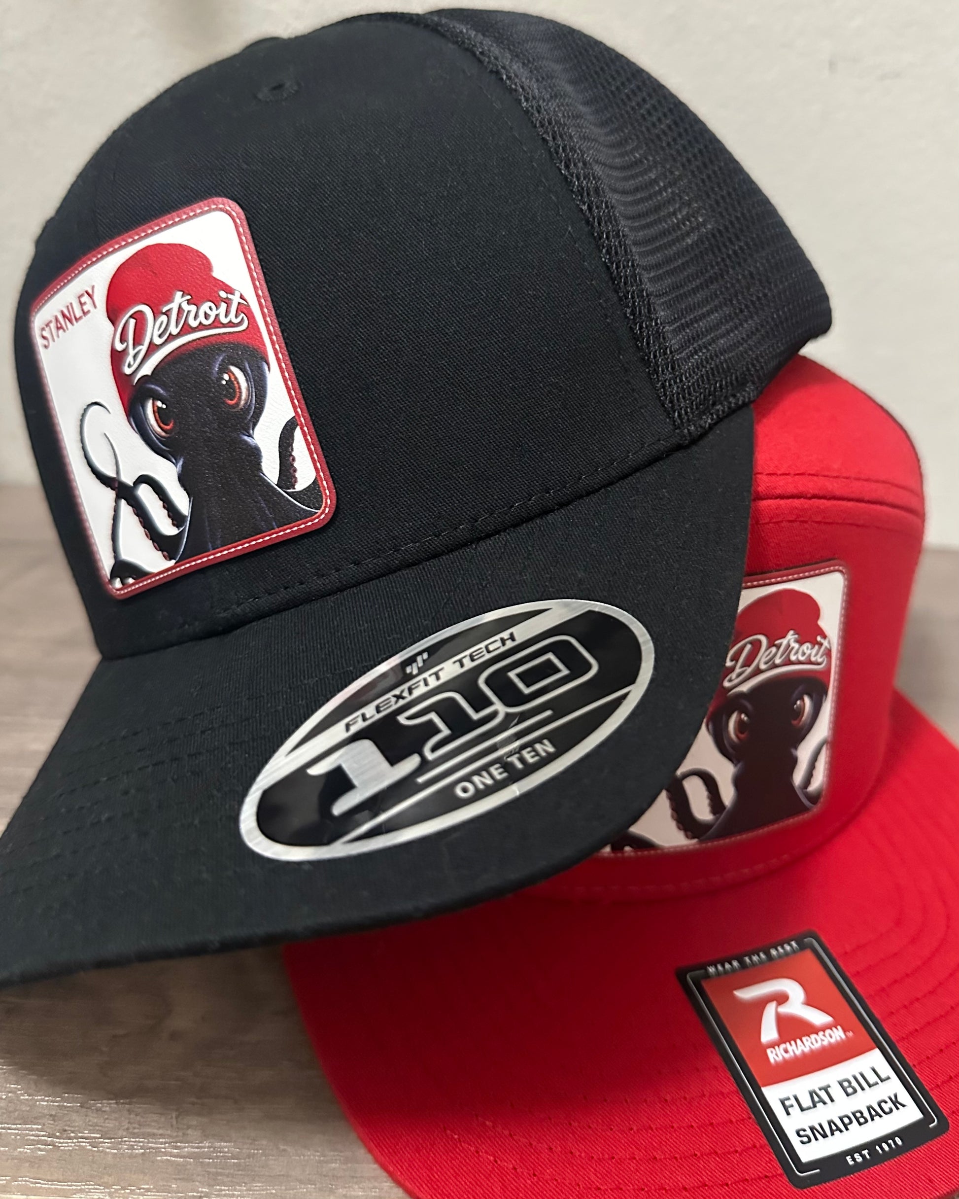 Stanley - The Octopus with Attitude Detroit Hockey - Hat