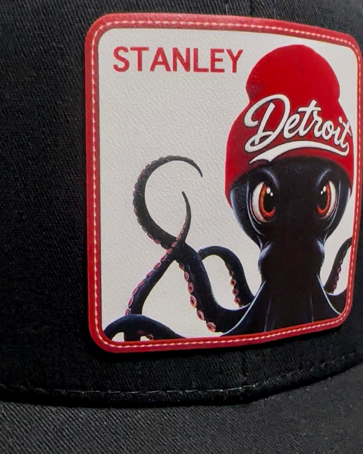 Stanley - The Octopus with Attitude Detroit Hockey - Hat