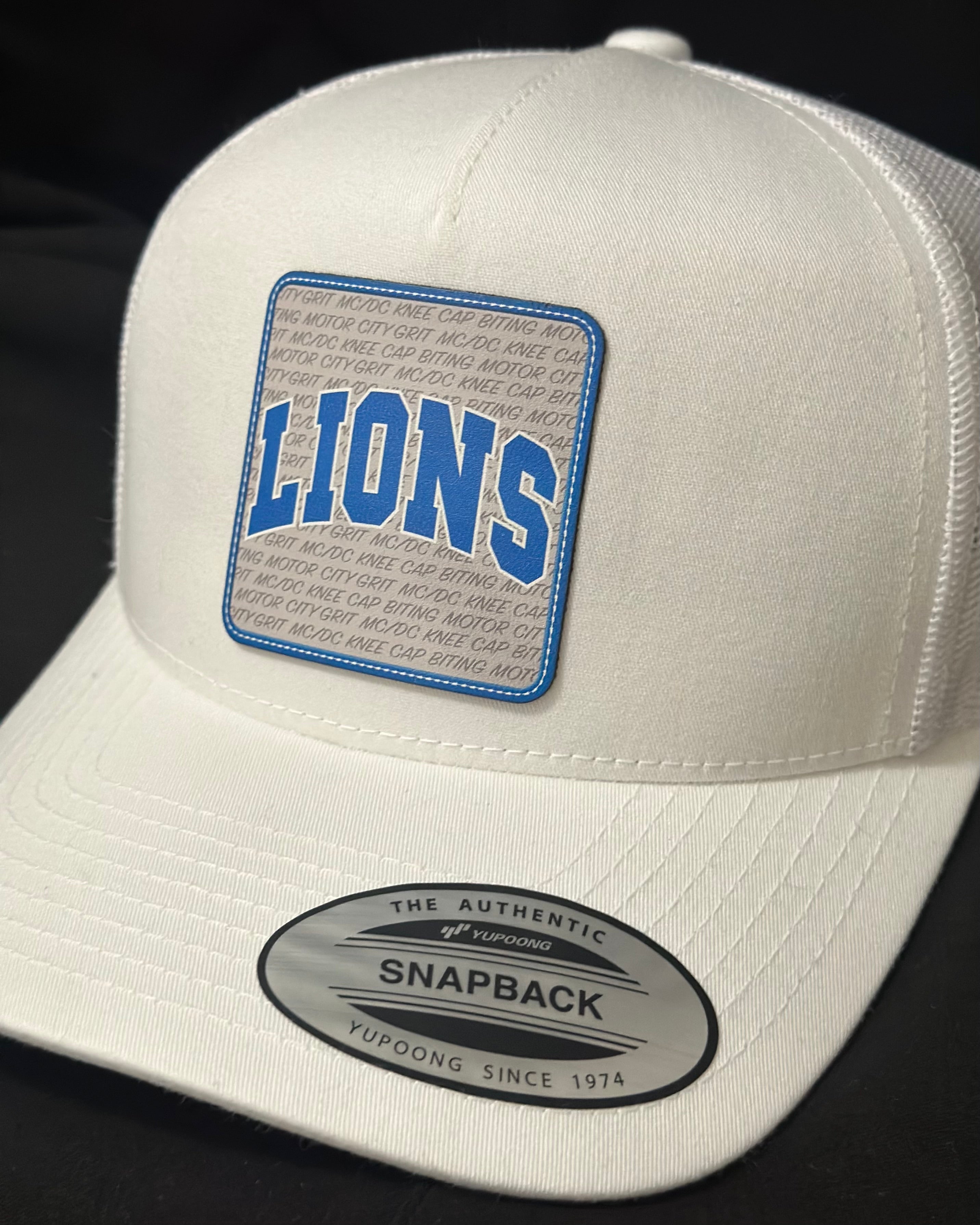 Lions Football - White Hat