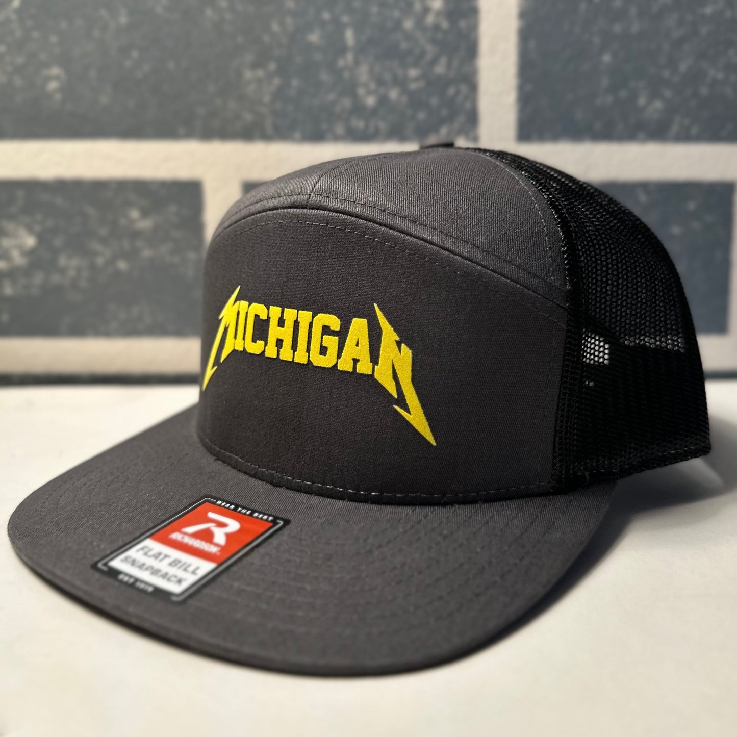 Michigan Maize & Charcoal Hat *COMING BACK IN STOCK END OF FEBRUARY*