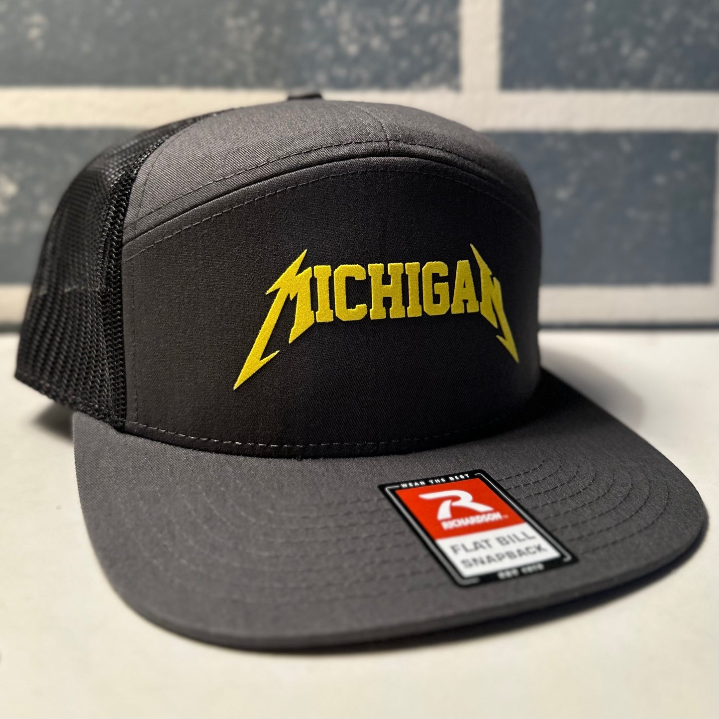 Michigan Maize & Charcoal Hat *COMING BACK IN STOCK END OF FEBRUARY*