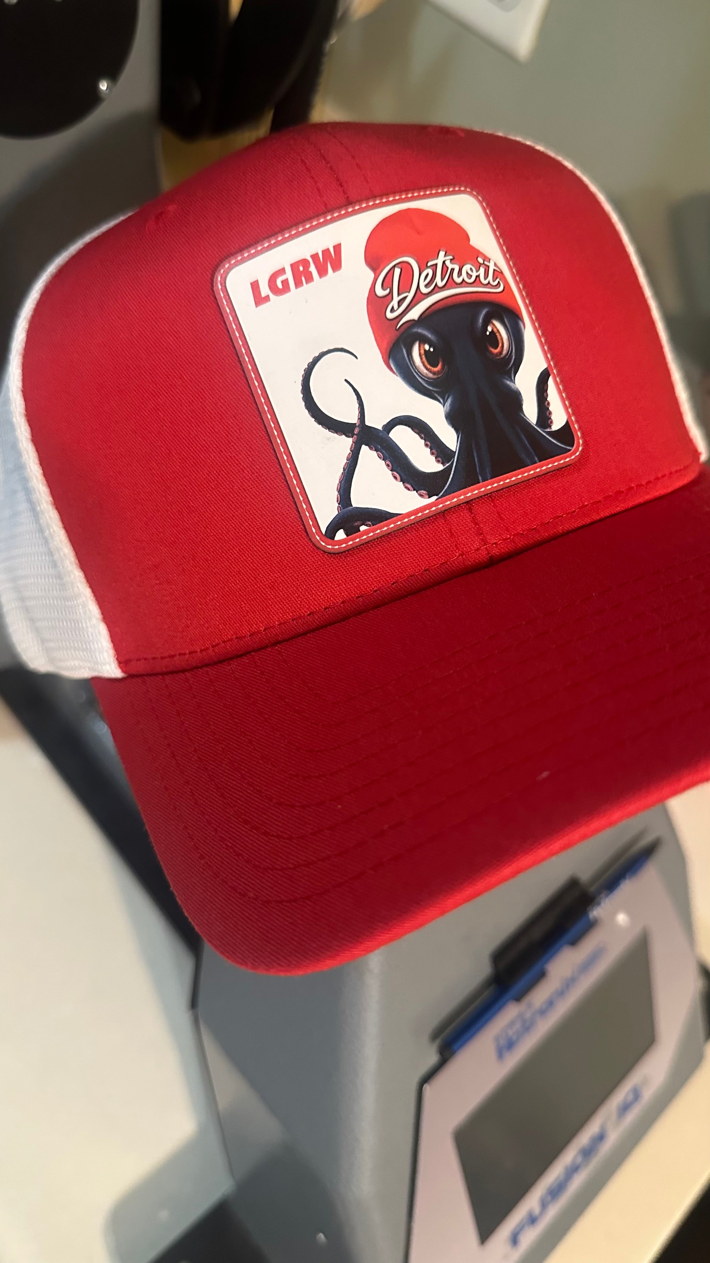 LGRW - Stanley The Octopus with Attitude - Flexfit Hat