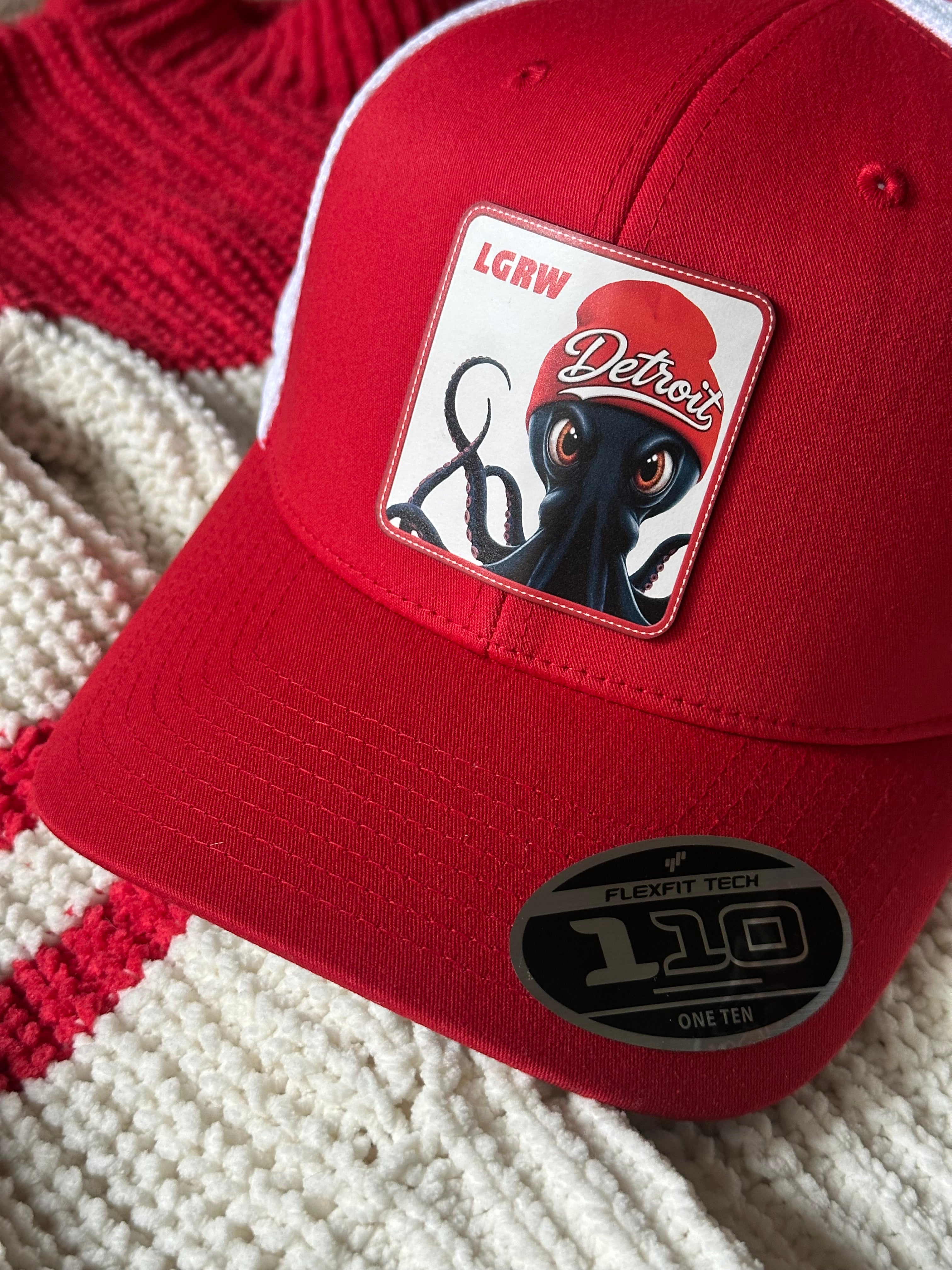 LGRW - Stanley The Octopus with Attitude - Flexfit Hat