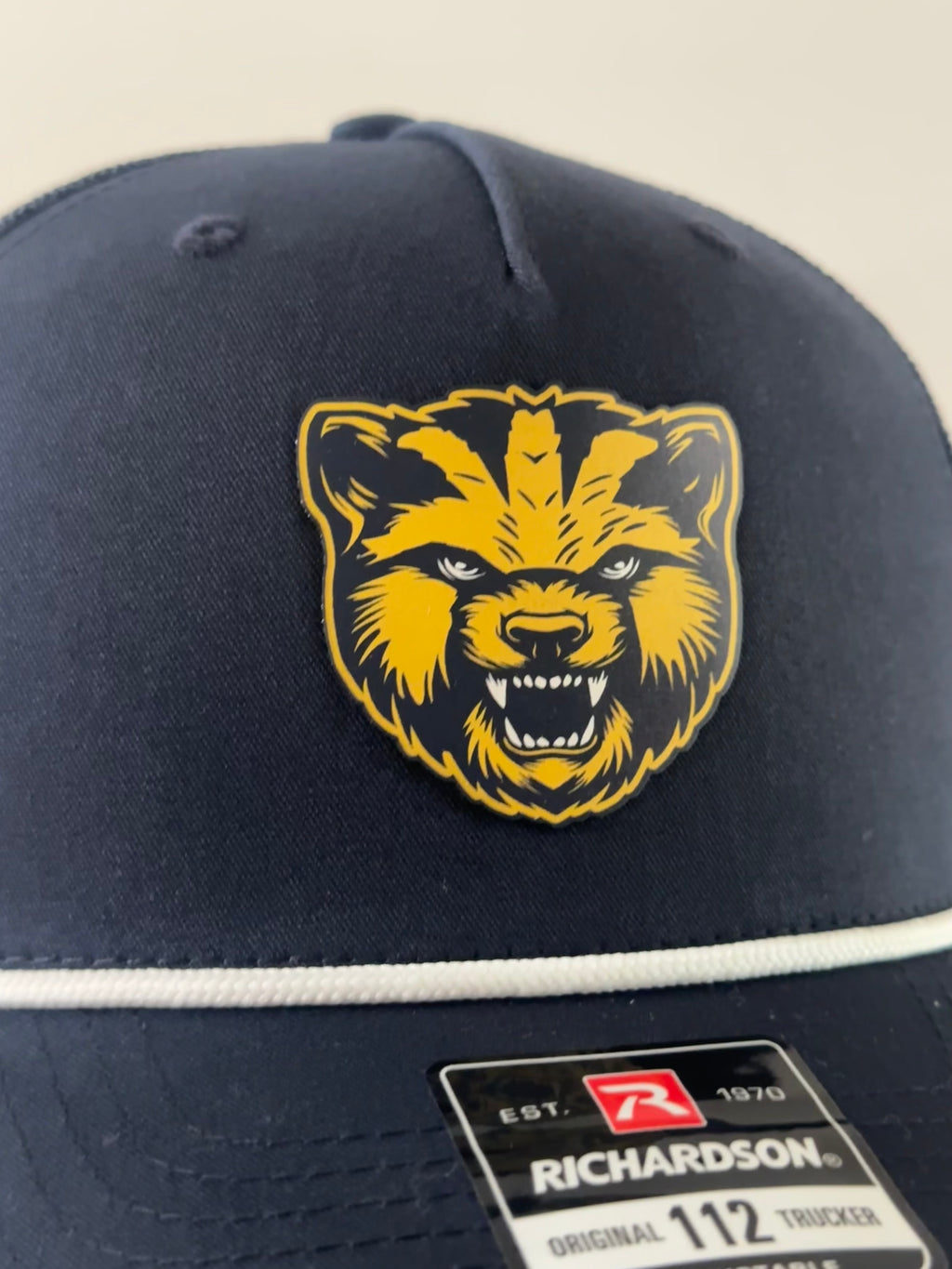 Maize & Blue Wolverine - Navy Rope Hat