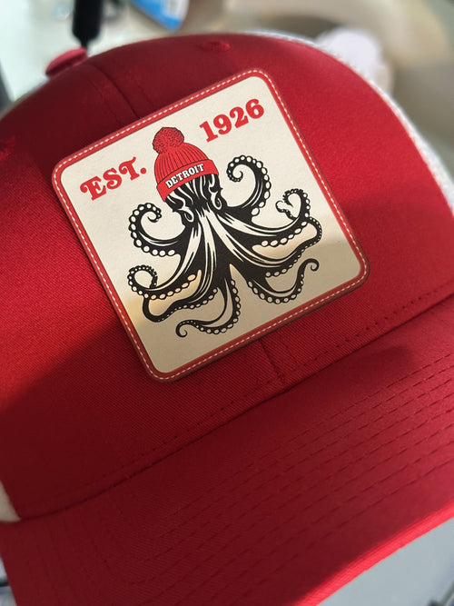 1926 Detroit Hockey Octopus - Flexfit 110 Hat