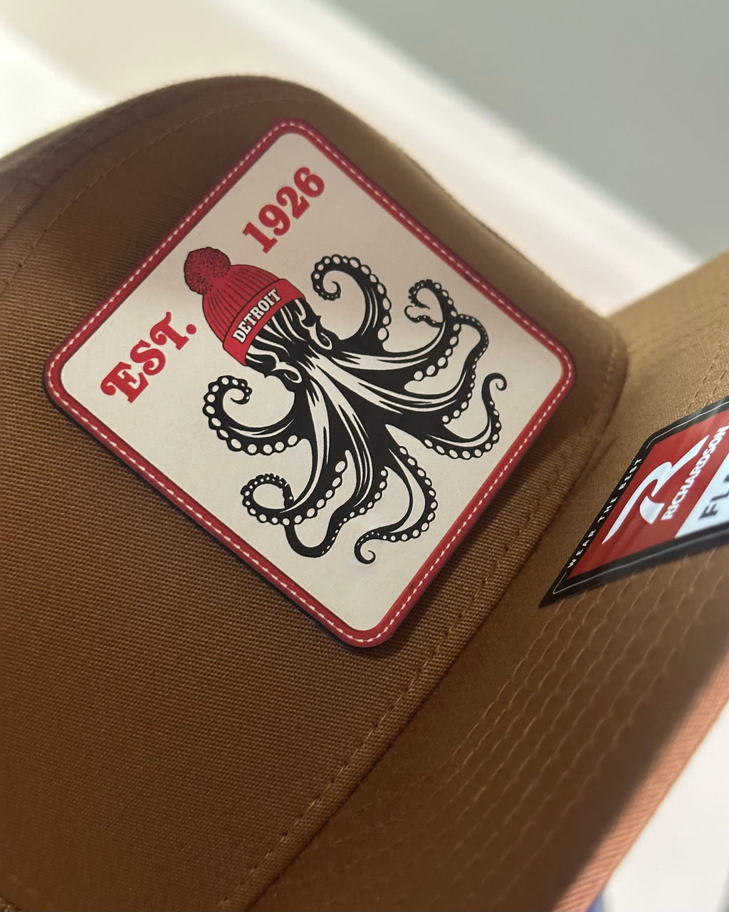 1926 Detroit Hockey Octopus - Richardson Hat