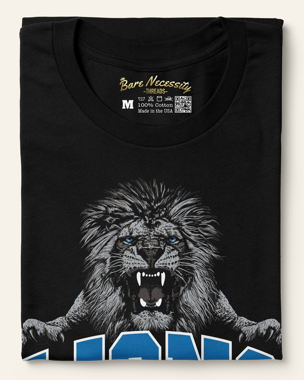 Lions Restore the Roar - Black Short Sleeve T-Shirt