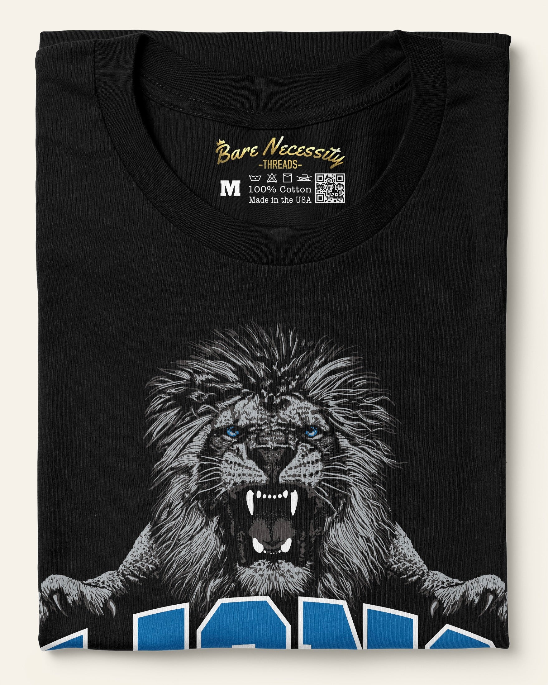 Lions Restore the Roar - Black Short Sleeve T-Shirt