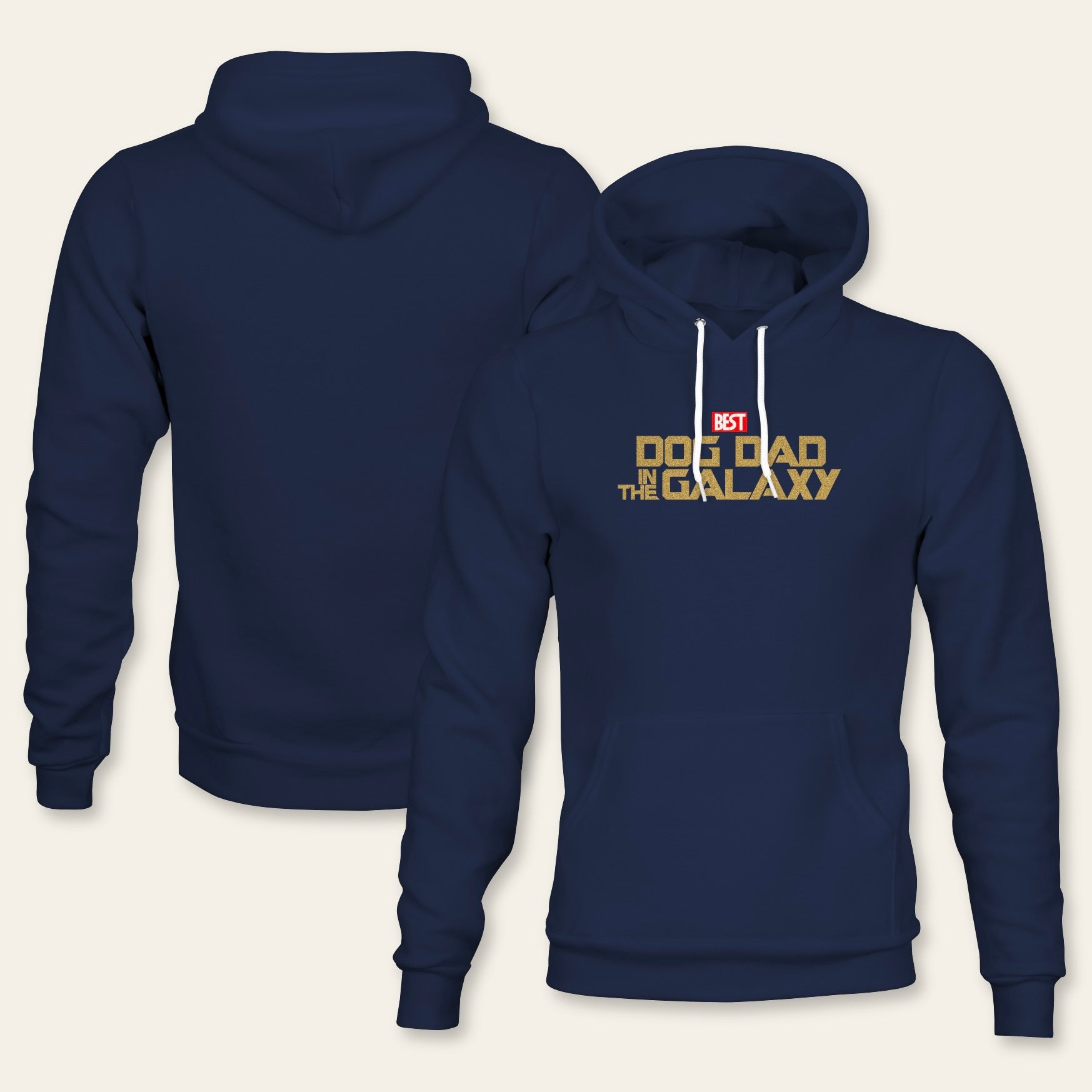 Best Dog Dad In The Galaxy Hoodie