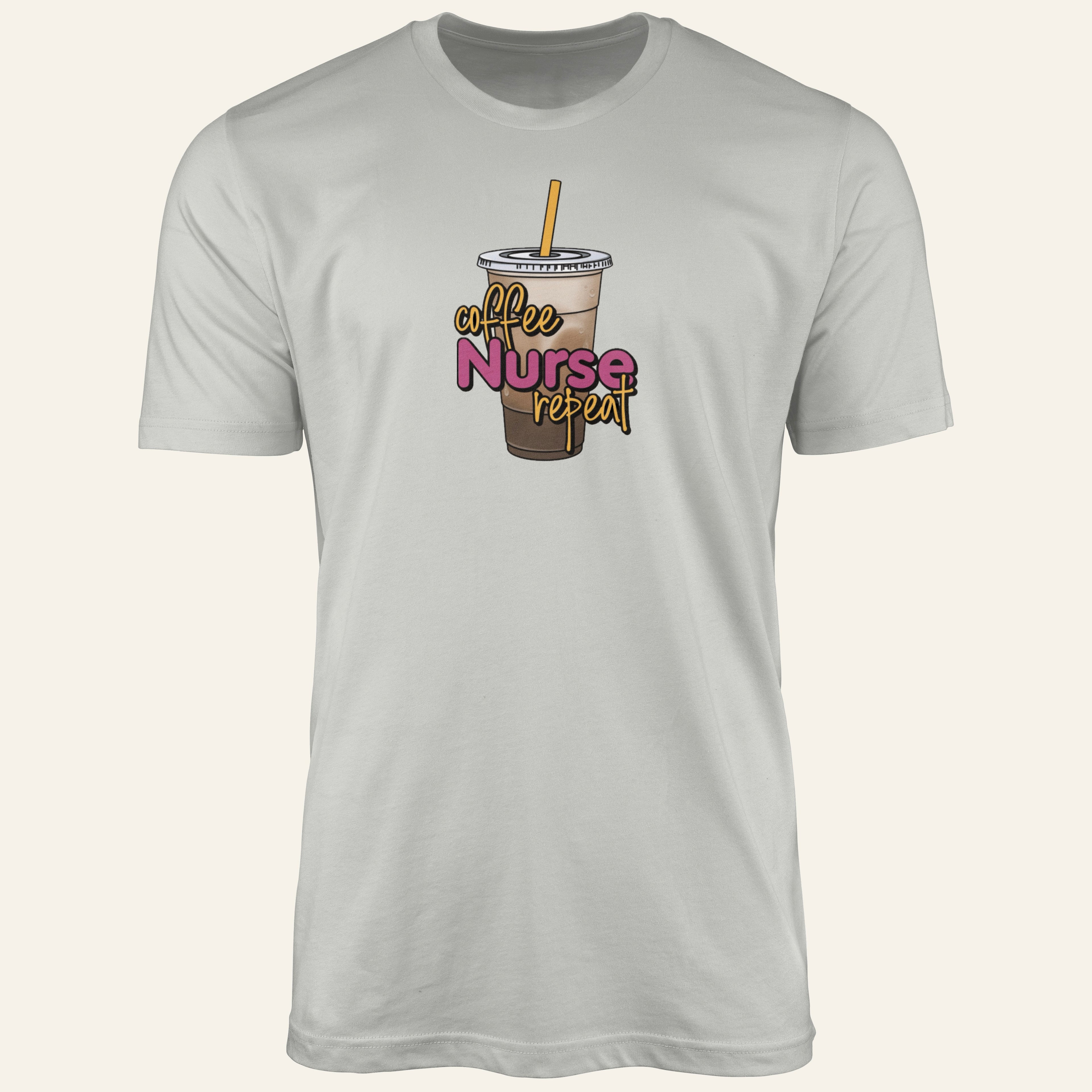 Coffee Nurse Repeat - Short Sleeve Shirt