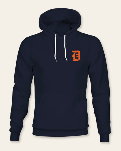 DET Batter Up - Navy Hoodie