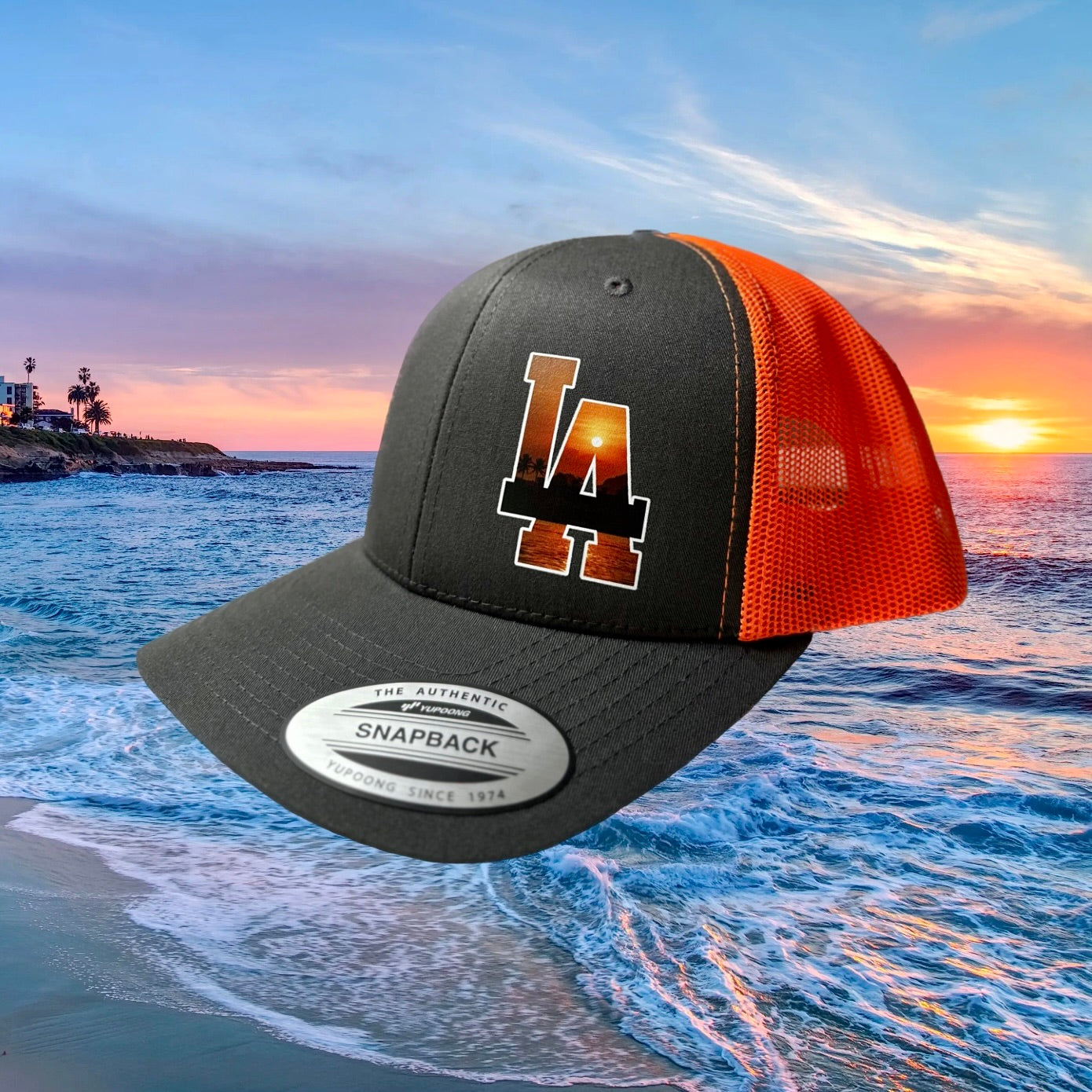 LA Sunset Trucker Hat