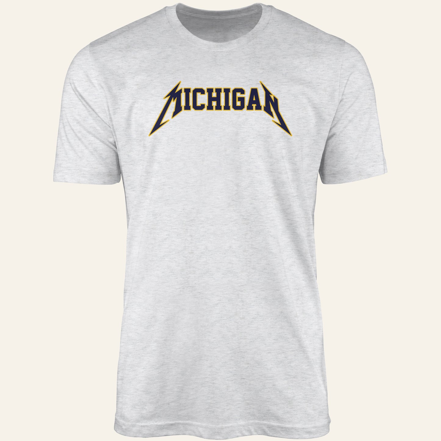 Michigan Maize & Blue - Short Sleeve Ash Shirt