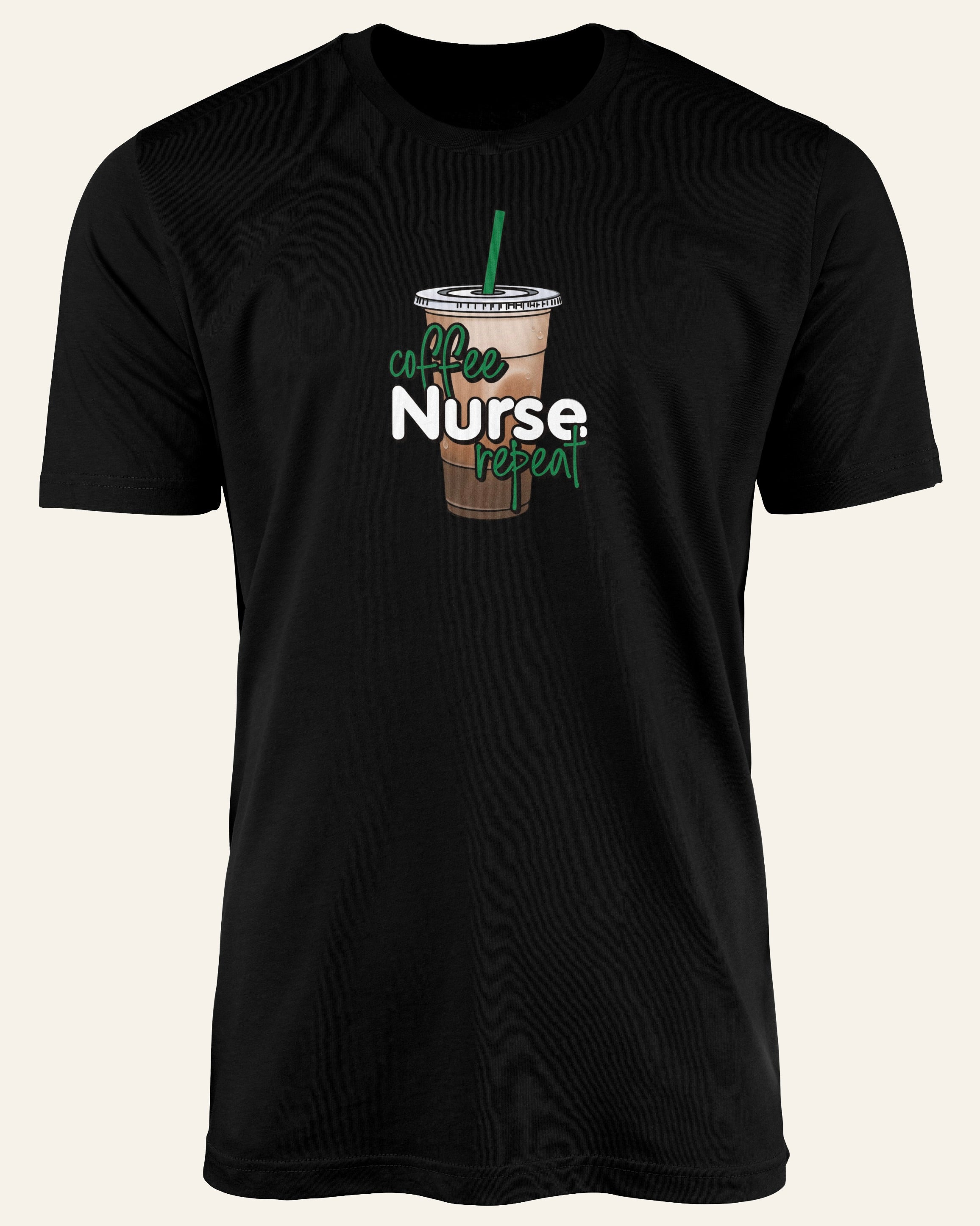 Coffee Nurse Repeat - Shirt