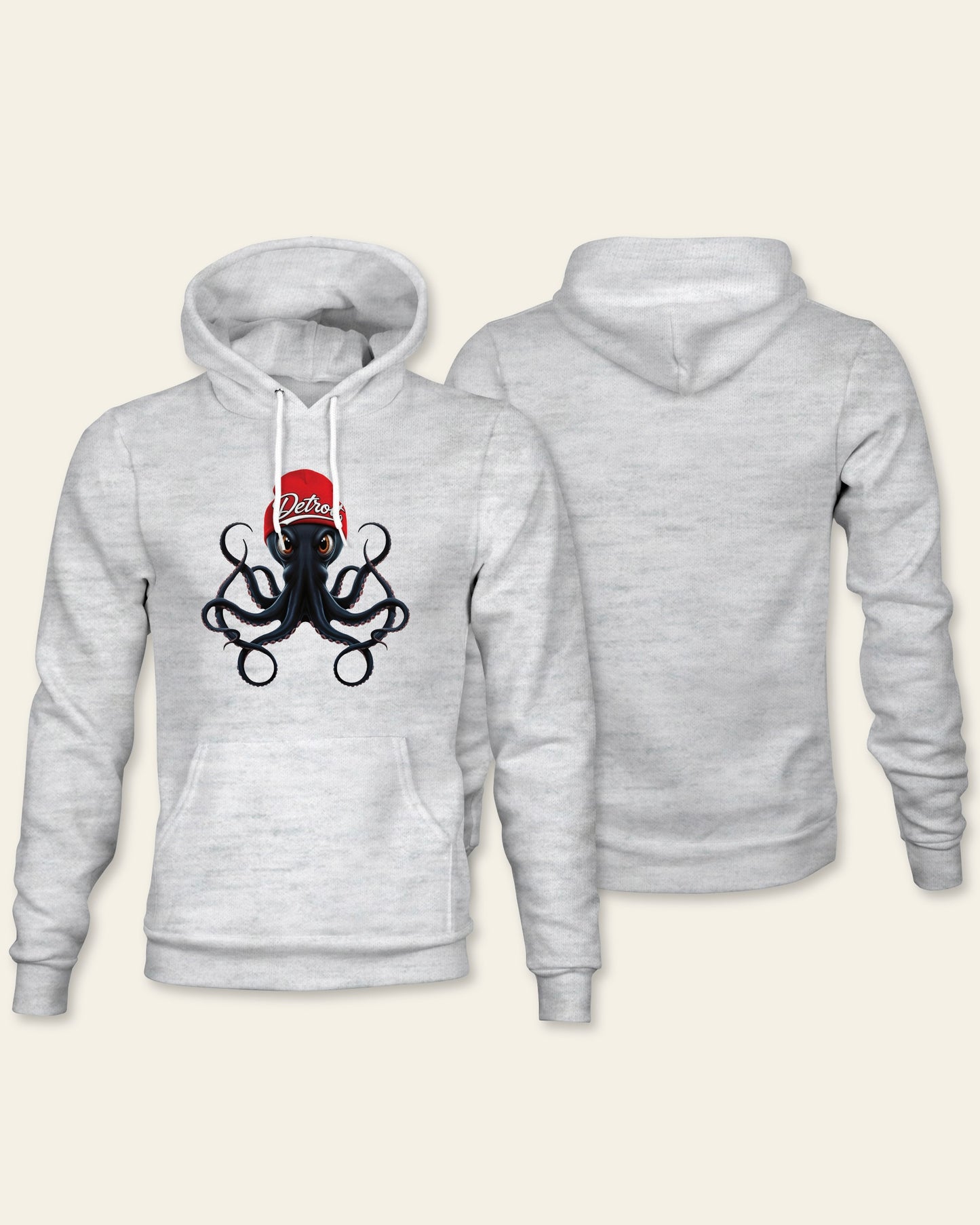 Detroit Hockey "Octopus with Attitude" Fleece Hoodie