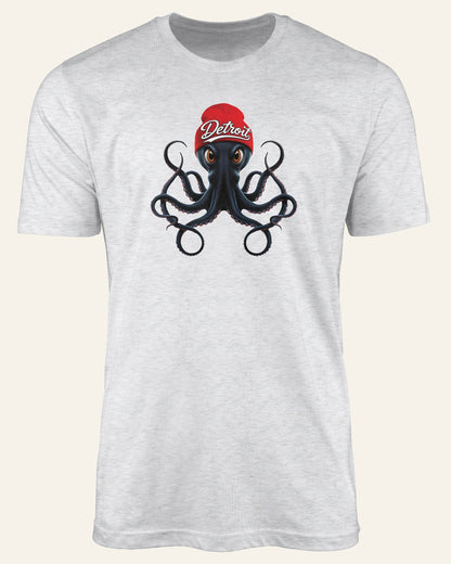 Detroit Octopus with Attitude - T-Shirt