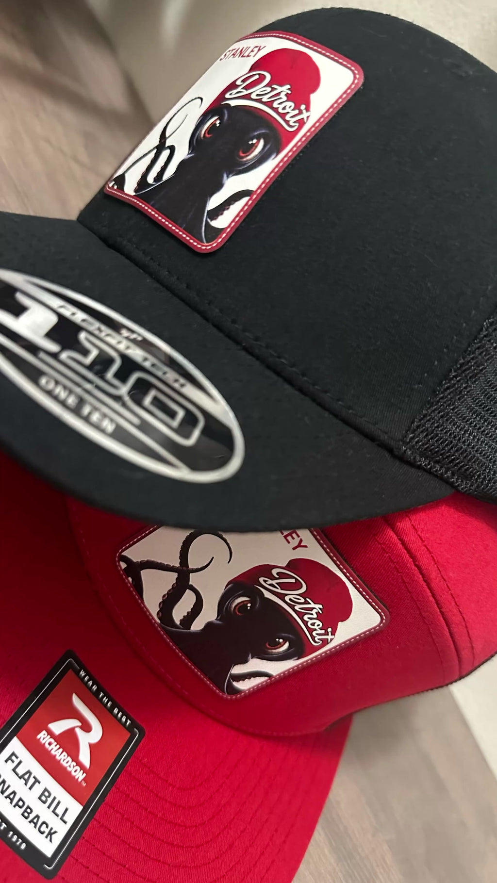 Stanley - The Octopus with Attitude Detroit Hockey - Hat