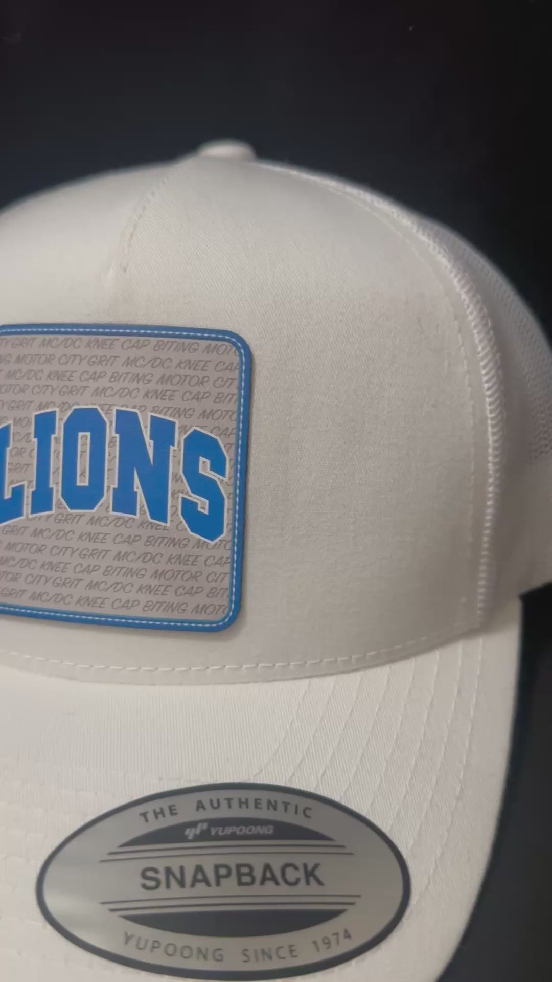 Lions Football - White Hat