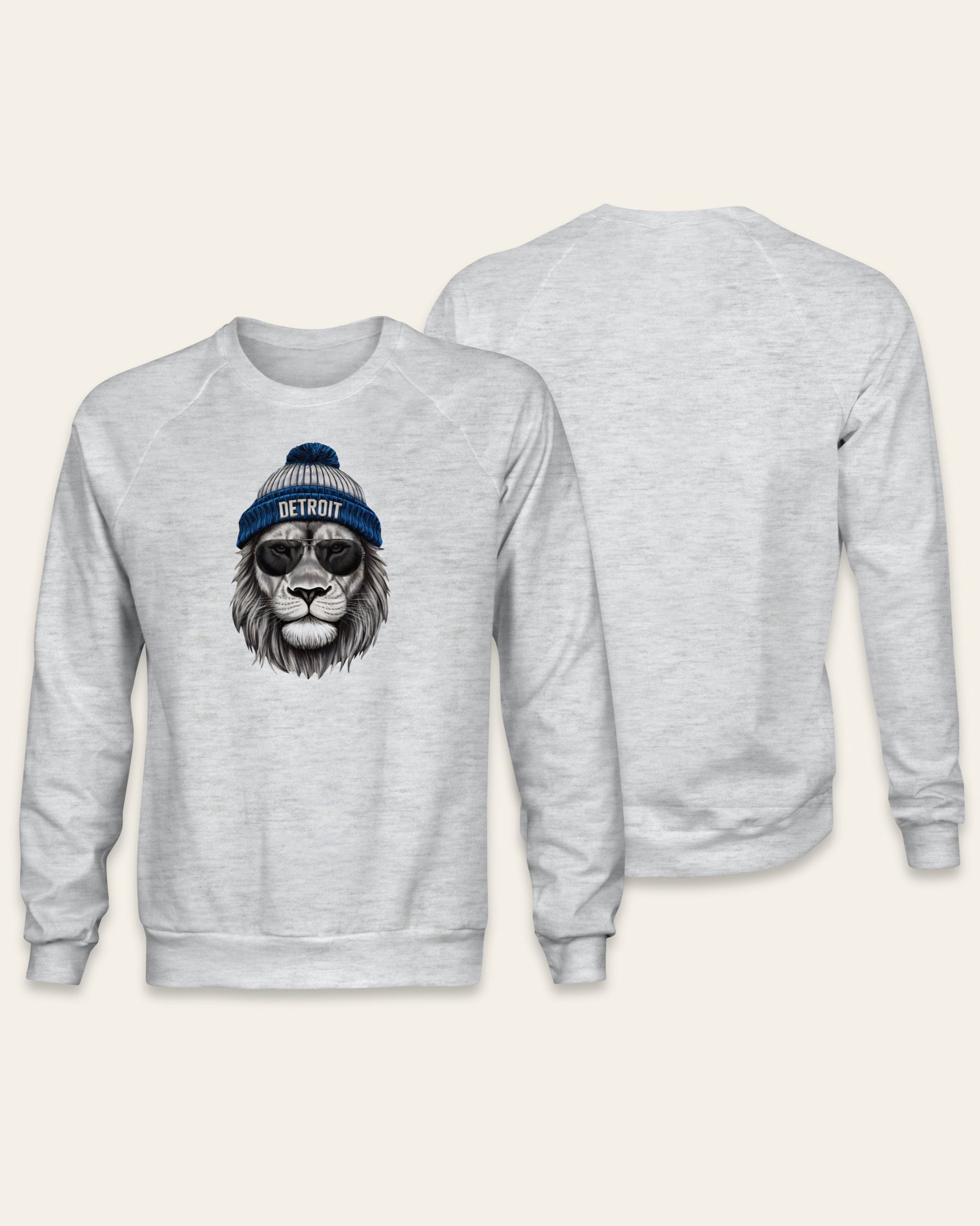 Shady Lion - Fleece Crewneck