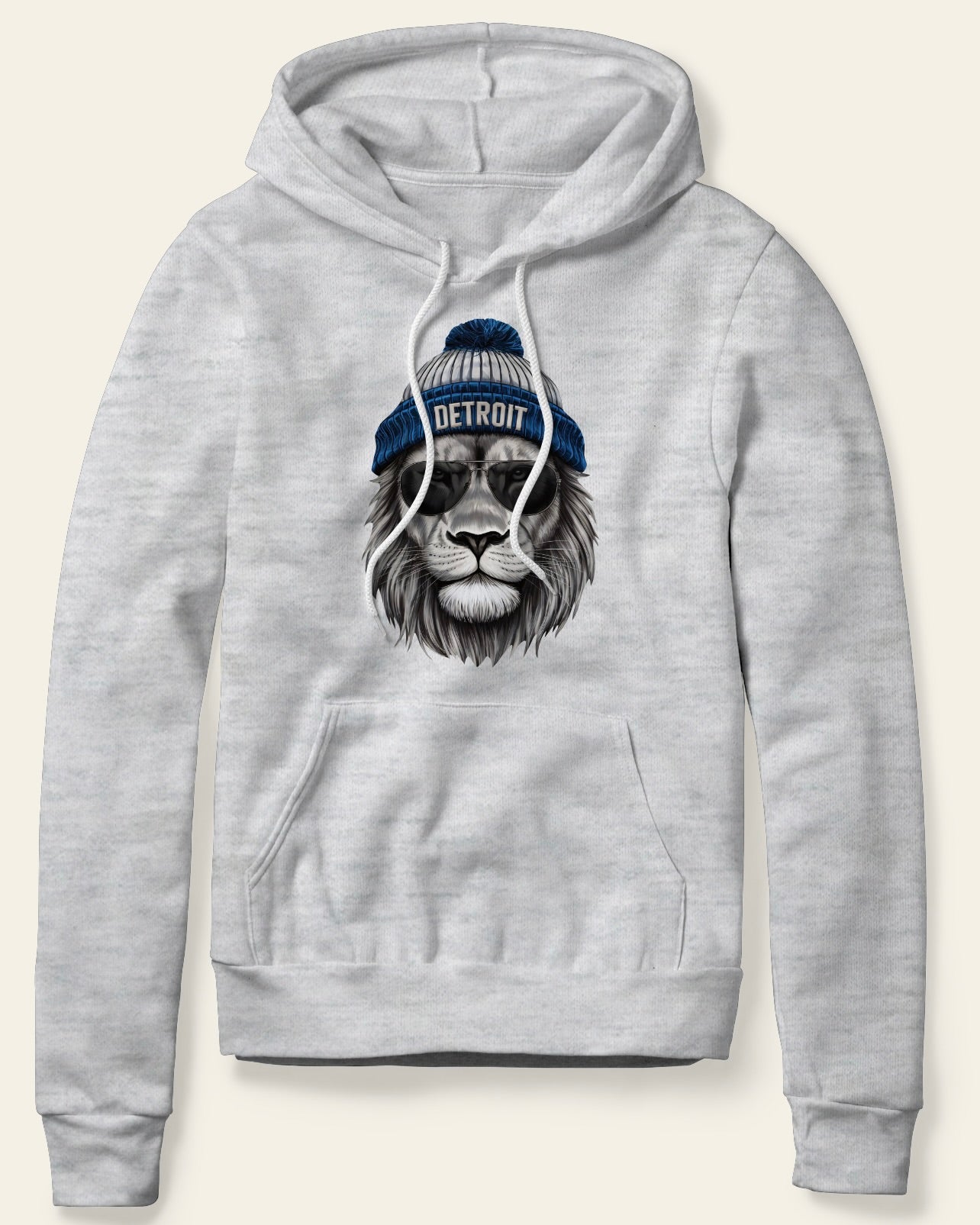 Detroit Gritty Lion - Fleece Hoodie