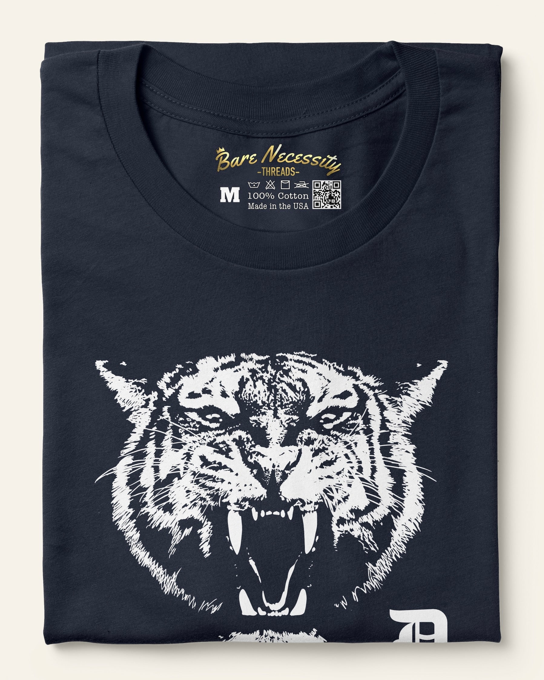 White Tiger Baseball T-Shirt