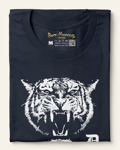 White Tiger Baseball T-Shirt