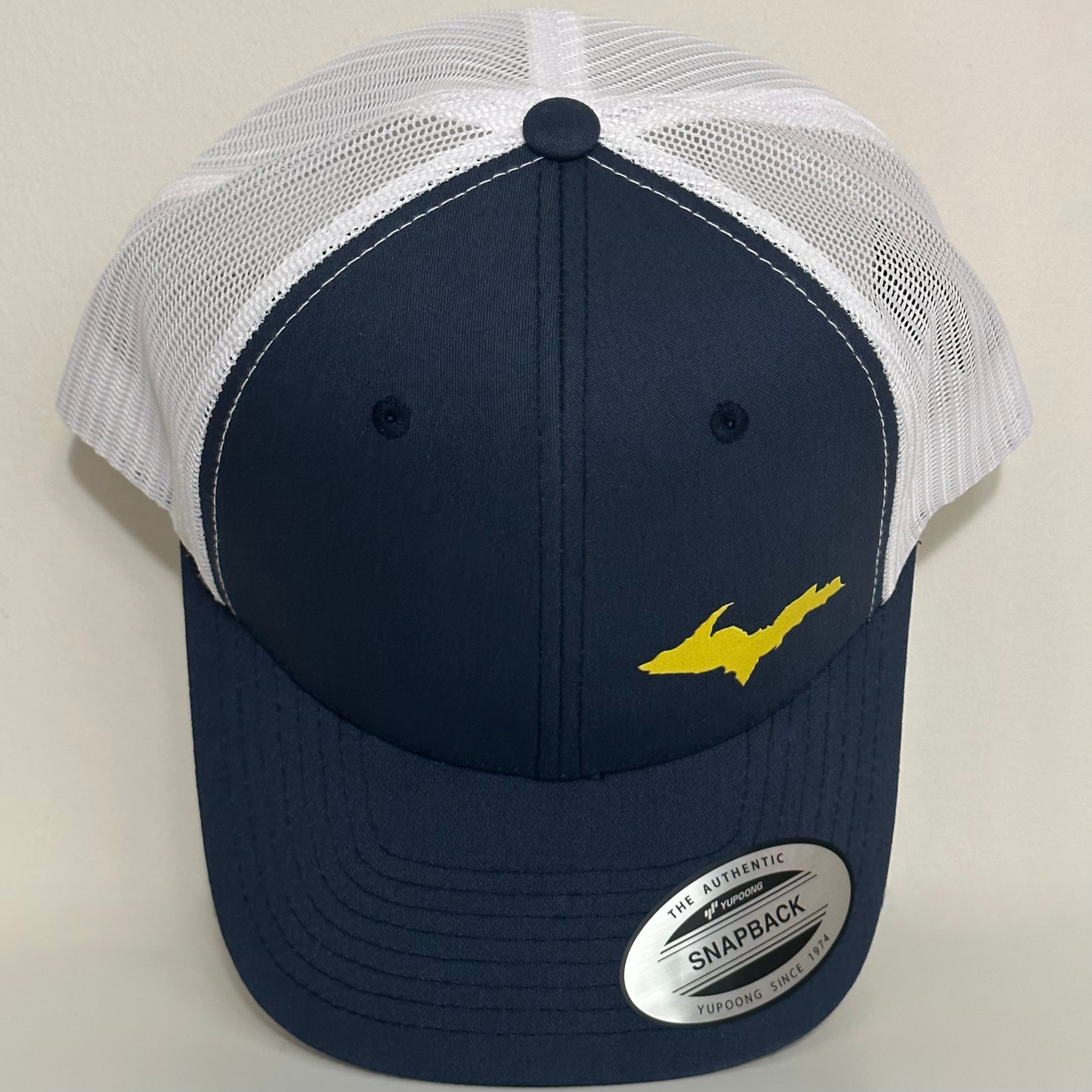Michigan U.P. "Maize and Blue" Trucker Hat