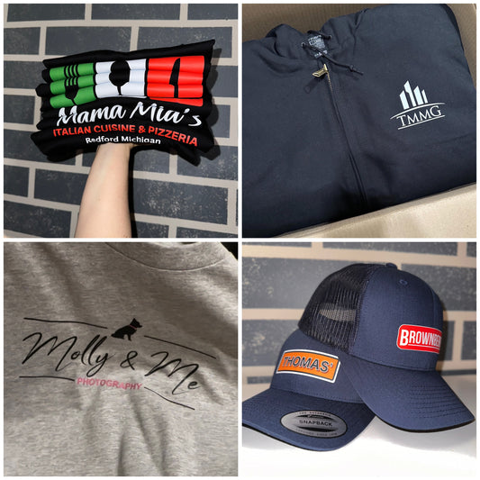 Custom Apparel For Your Business (Click to learn more)